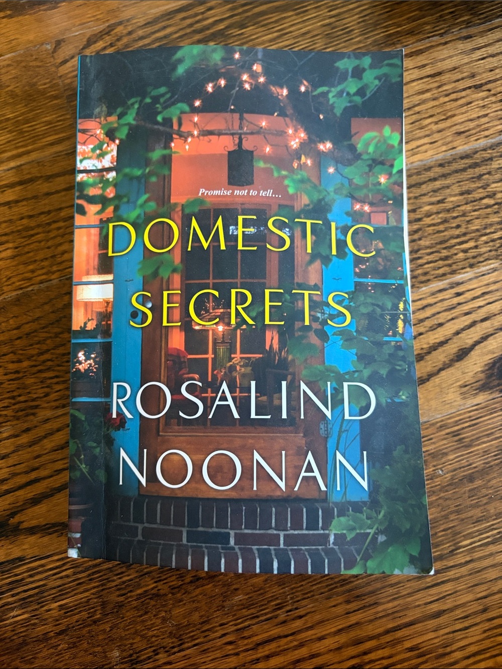 "Domestic Secrets" - Green & Blue Soft cover Book